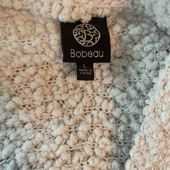 Women’s Open Front Off White Cozy Cardigan | Size L - Picture 5 of 5